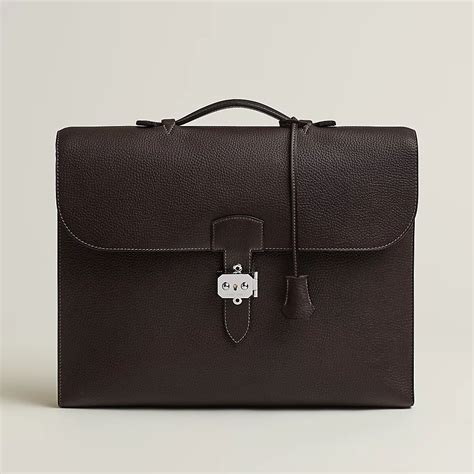 hermes sac a depeches briefcase.